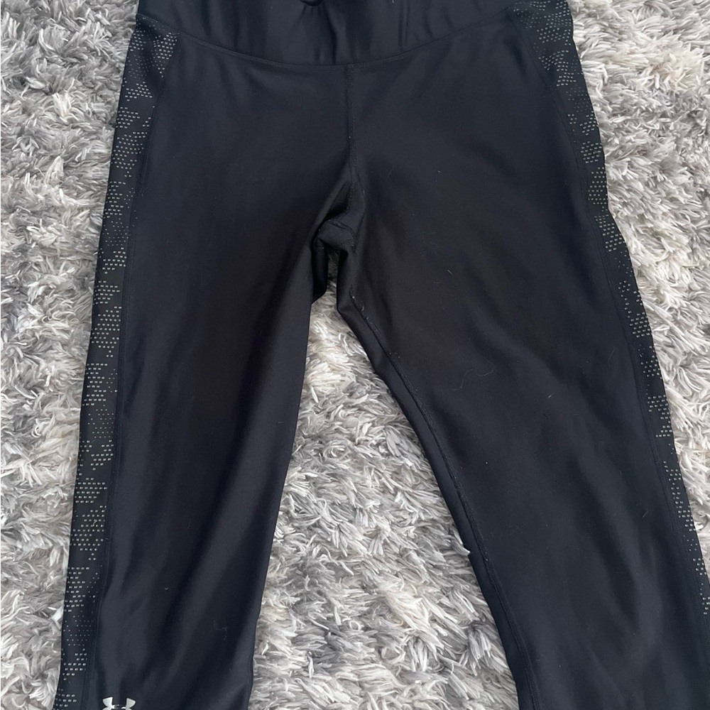 Under Armour capri leggings & Jockey Green leggings large